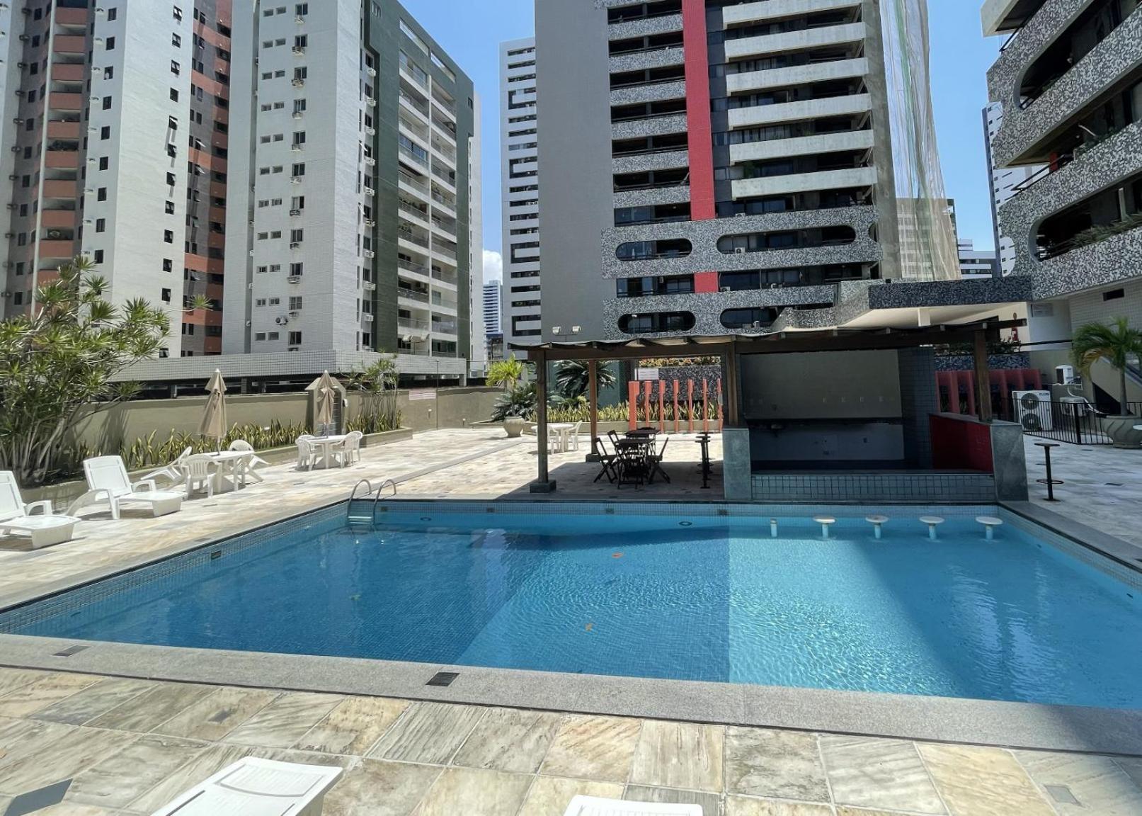 Apartamento Flat Chelsea Frente Ao Dona Lindu Recife Exterior foto